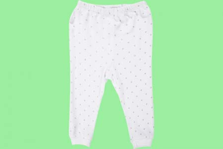 毓恩前開嬰兒長褲