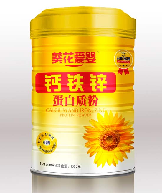 葵花愛嬰鈣鐵鋅蛋白質粉