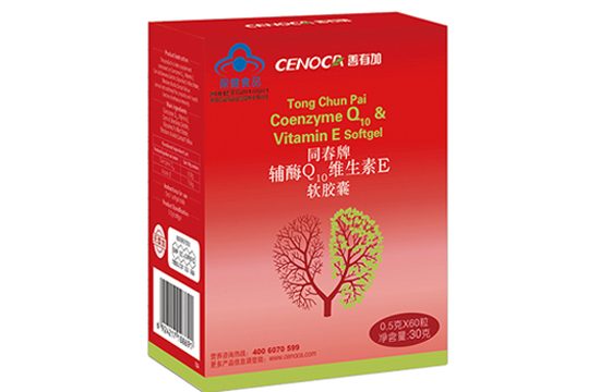善有加同春牌輔酶Q10維生素E軟膠囊