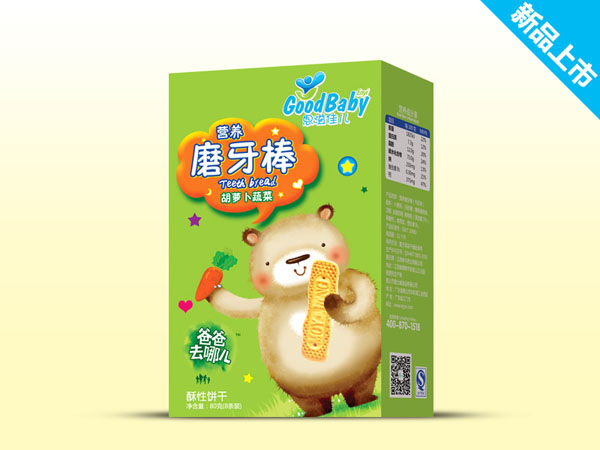 恩溢佳兒胡蘿卜蔬菜磨牙棒