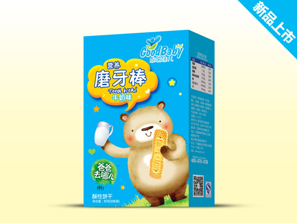 恩溢佳兒牛奶味磨牙棒