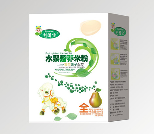 利因寶雪梨蓮子水果營養米粉盒裝
