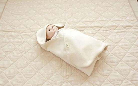 Hugmamu嬰幼兒純棉毛布抱被