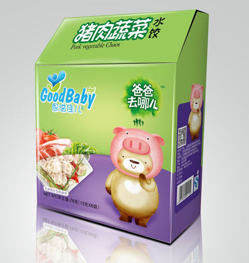 恩溢佳兒豬肉蔬菜水餃