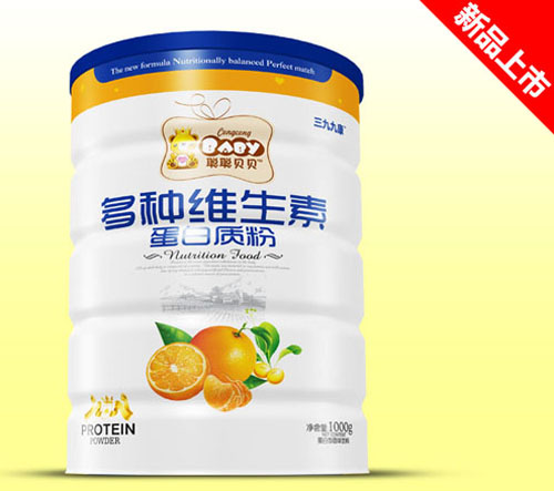 聰聰貝貝多種維生素蛋白質(zhì)粉(鐵聽)1000g