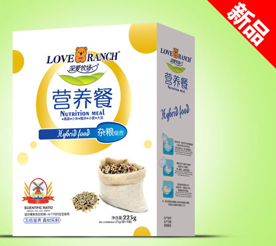 深愛牧場(chǎng)雜糧營(yíng)養(yǎng)餐盒裝