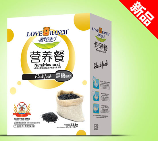 深愛(ài)牧場(chǎng)黑糧營(yíng)養(yǎng)餐盒裝