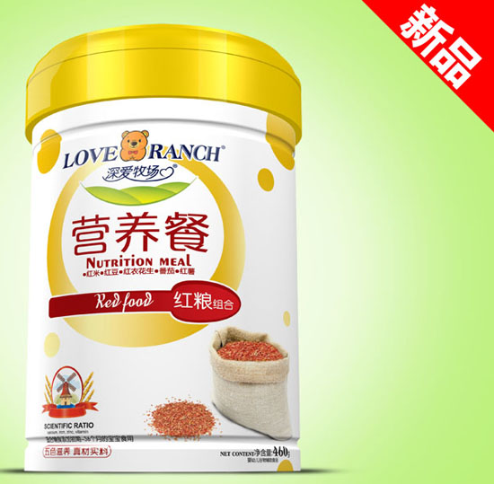 深愛牧場紅糧營養(yǎng)餐鐵聽