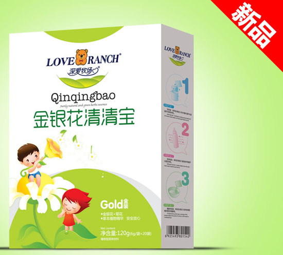 深愛牧場金銀花金裝清清寶盒裝