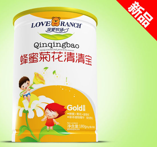 深愛牧場蜂蜜菊花金裝清清寶鐵聽