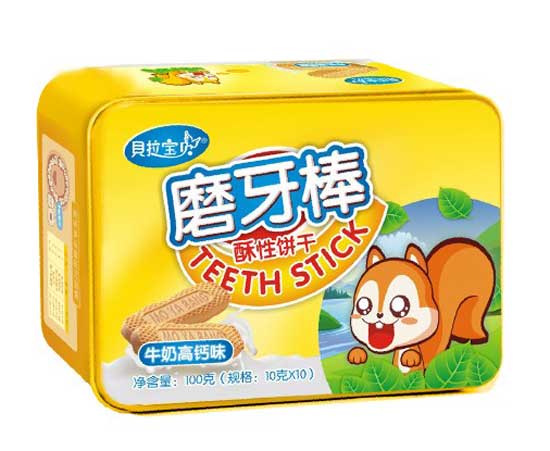 貝拉寶貝牛奶高鈣磨牙棒